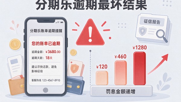 分期乐逾期最坏结果是什么?多数人只想到上征信 分期乐逾期最坏结果是什么?多数人只想到上征信