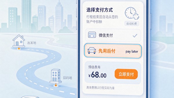 苹果打车先用后付：余额为&ensp;0&ensp;也能叫车，行程结束自动扣款