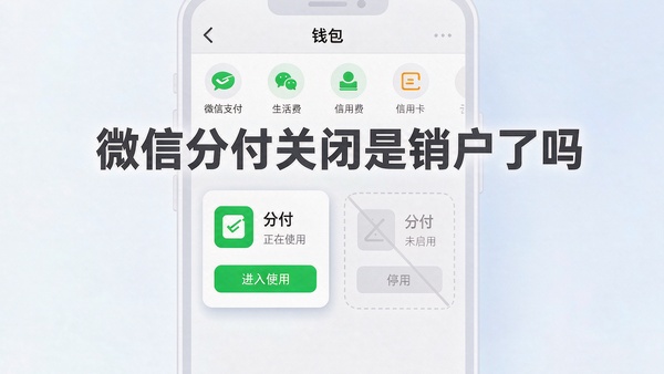 微信分付关闭和销户差在哪?能不能重开看账户状态 微信分付关闭和销户差在哪?能不能重开看账户状态