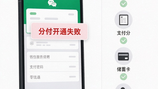 微信提示分付开通失败:多半卡在这几个硬性门槛上 微信提示分付开通失败:多半卡在这几个硬性门槛上