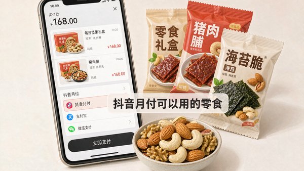 抖音月付能买零食吗?3类零食商家和1个前提 抖音月付能买零食吗?3类零食商家和1个前提