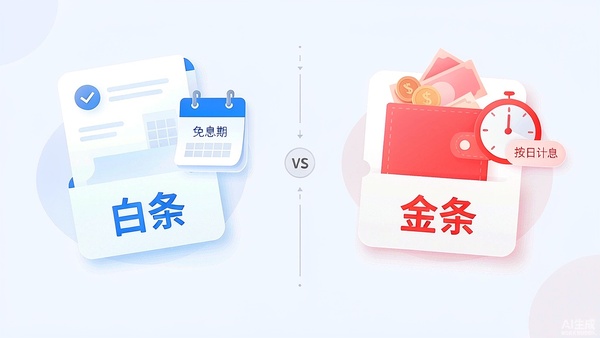 京东白条和金条看着差不多，账单日一错免息期就白算